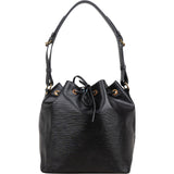 Louis Vuitton Noir Epi Leather Sac Noé Petit Shoulder Bag