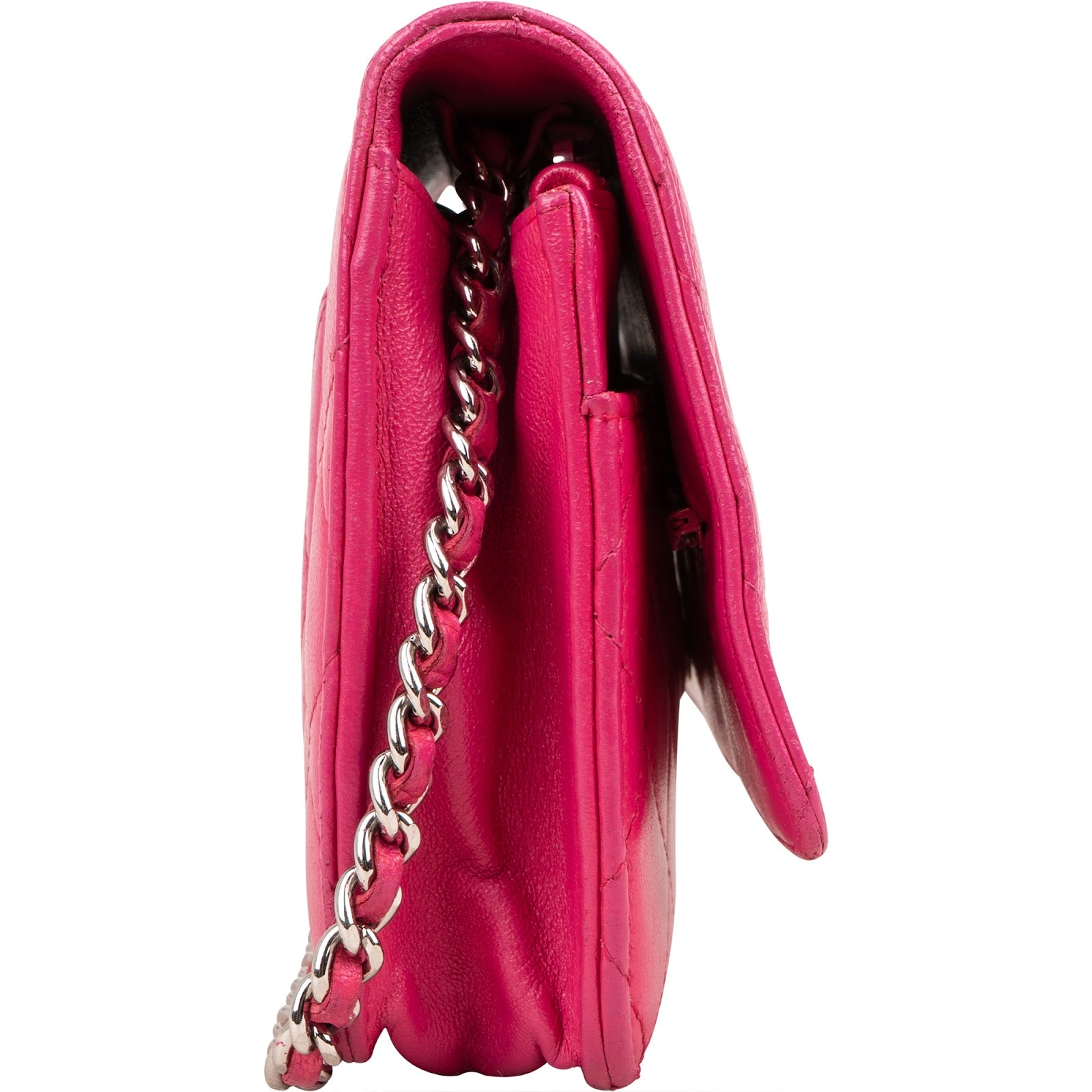 [🔄️B20 / F18] Chanel Quilted Lambskin Wallet on Chain Crossbody Bag - vintageandkickz