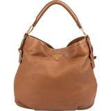 Prada Vitello Daino Hobo Handbag