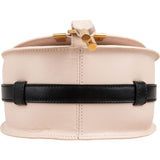 Chloé Bicolor Leather Marcie Saddle Crossbody Bag