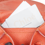 Chloé Grained Leather Small Marcie Saddle Crossbody Bag