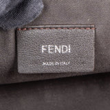 Fendi Red Leather By The Way Small Flowerland Shoulder Handbag