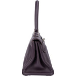 [🔄️B12 / F05] Hermès Grained Leather Kelly 40 Handbag - vintageandkickz