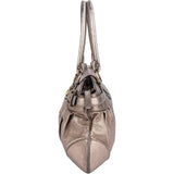 Salvatore Ferragamo Metallic Leather Marisa Gancini Handbag