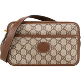 Gucci Monogram Neo Vintage GG Supreme Small Messenger Crossbody Bag