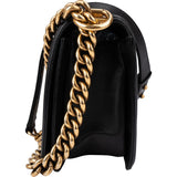 Chanel Quilted Lambskin Medium Boy Single Flap Crossbody Bag