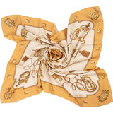 Hermès Les Clés Silk 90 Scarf Tuch