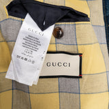 Gucci Blue Blind For Love Embroidered Dog Patch Denim Jacket (IT50)