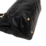 Prada Vitello Shine Leather Bauletto Handbag