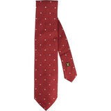 Louis Vuitton Blason Dots Blooming Silk Tie Krawatte