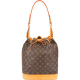 [🔄️B08 / F31] Louis Vuitton Monogram Canvas Sac Noé Grande Shoulder Bag - vintageandkickz