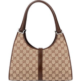 Gucci Monogram GG Canvas Jackie Hobo Shoulder Bag