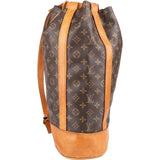 Louis Vuitton Monogram Canvas Randonnee GM Backpack Shoulder Bag