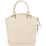 Louis Vuitton Ivory Epi Leather Lockit PM Handbag