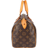 Louis Vuitton Monogram Canvas Speedy 25 Handbag