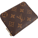 Louis Vuitton Monogram Canvas Zippy Coin Wallet