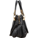 Chloé Grained Leather Paraty Shoulder Handbag