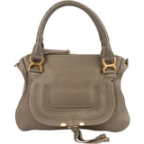 Chloé Grained Leather Marcie Hobo Handbag