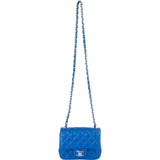 Chanel Quilted Lambskin Mini Single Flap Crossbody Bag