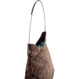 Gucci Velvet GG Monogram Hobo Shoulder Bag