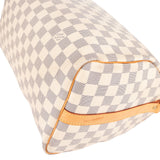 Louis Vuitton Monogram Damier Azur Canvas Speedy 30 Bandoulière Handbag