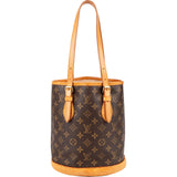 Louis Vuitton Monogram Canvas Bucket PM Shoulder Bag