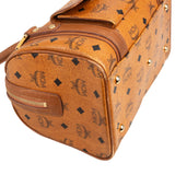 MCM Monogram Visetos Boston Handbag