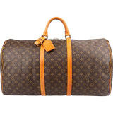 Louis Vuitton Monogram Canvas Keepall 60 Travel Bag