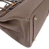 Hermès Taupe Togo Leather Birkin 35 Handbag