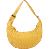 Bottega Veneta Intrecciato Leather Crescent Hobo Shoulder Bag