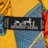 Hermès Multicolor Print Silk Tie Krawatte