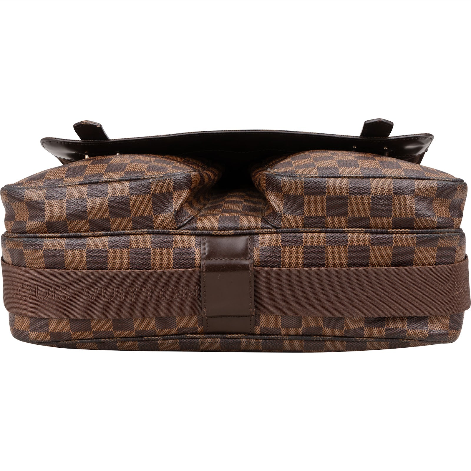 [🔄️B07 / F12] Louis Vuitton Monogram Damier Ebene Canvas Broadway Crossbody Bag - vintageandkickz