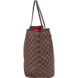 Louis Vuitton Monogram Damier Ebene Canvas Neverfull GM Shoulder Bag