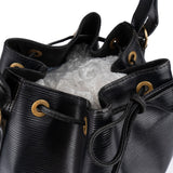 Louis Vuitton Noir Epi Leather Sac Noé Petit Shoulder Bag