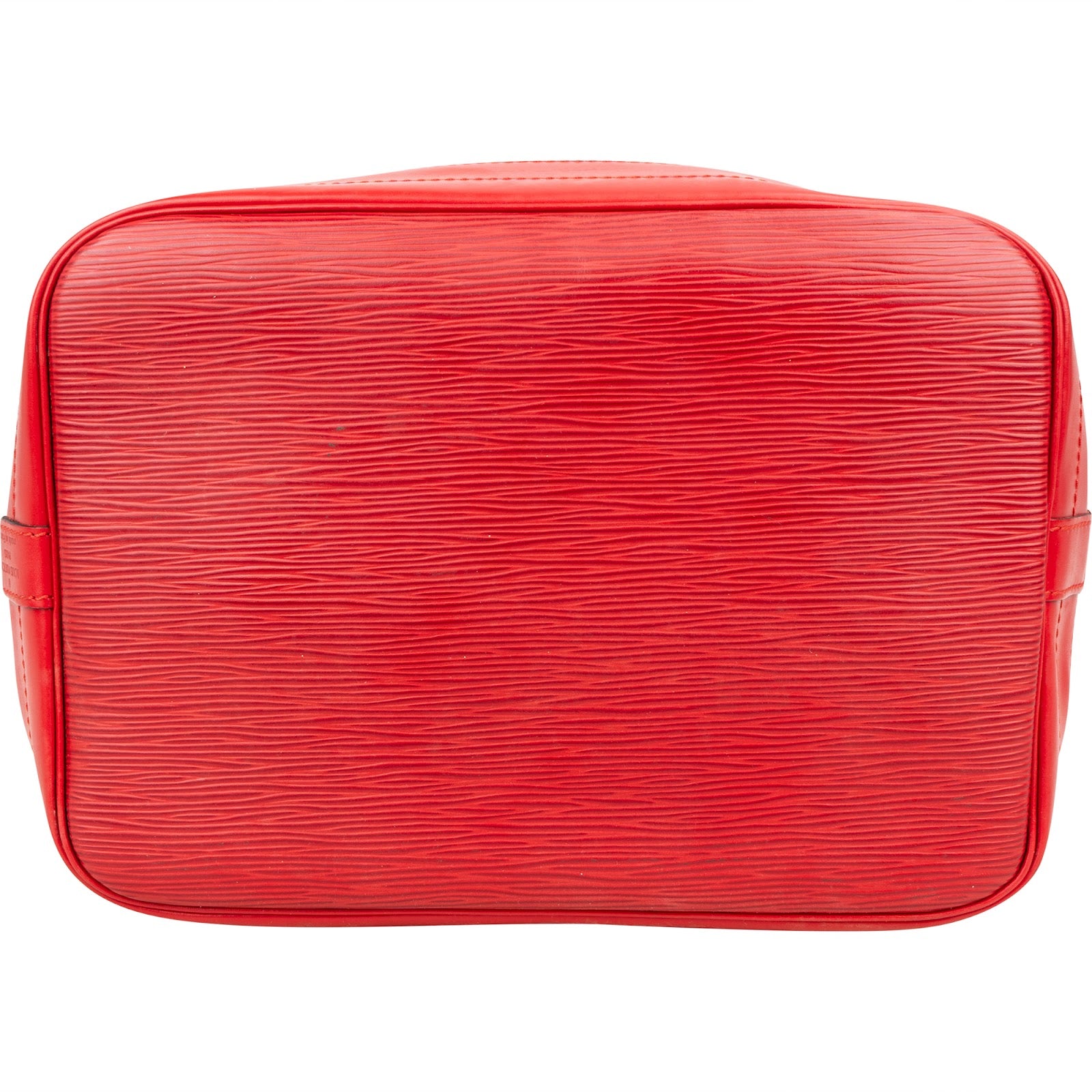 Louis Vuitton Red Epi Leather Sac Noé Grande Shoulder Bag - vintageandkickz