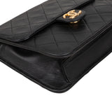 [🔄️B14 / F12] Chanel Quilted Lambskin Medium Single Flap Crossbody Bag - vintageandkickz
