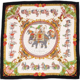 Hermès Caparaçons la France et de l'Inde Silk 90 Scarf Tuch