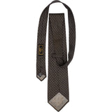 Fendi Monogram Zucca Pattern Silk Tie Krawatte