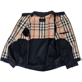 Burberry Navy Cotton Harrington Men Jacket (M)
