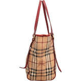 Burberry Nova-Check Haymarket Check Tote Shoulder Bag