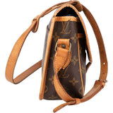 Louis Vuitton Canvas Monogram Gibeciere MM Crossbody Bag