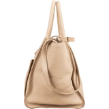 Prada Vitello Daino Leather Twin Pocket Luggage Shopper Handbag
