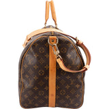 Louis Vuitton Monogram Canvas Keepall 55 Bandoulière Travel Bag