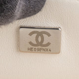 Chanel Quilted Caviar Leather Small Boy Messenger Single Flap Crossbody Bag