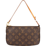 Louis Vuitton Monogram Canvas Pochette Accessoires Handbag