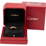 Cartier Au 750 Gold LOVE Wedding Band Ring (#57)