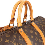 Louis Vuitton Monogram Canvas Keepall 45 Travel Bag