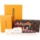 Louis Vuitton Limited Monogram Illustre Holiday Bumper Cars Sarah Wallet