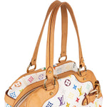 Louis Vuitton Monogram Canvas Murakami Multicolor Claudia Shoulder Bag - vintageandkickz