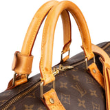 Louis Vuitton Monogram Canvas Keepall 55 Bandoulière Travel Bag